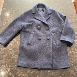 Women’s Wool Blend Pink Tartan Coat